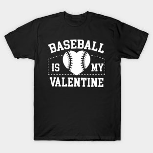 Baseball Is My Valentine - Kids' Youth T-Shirt